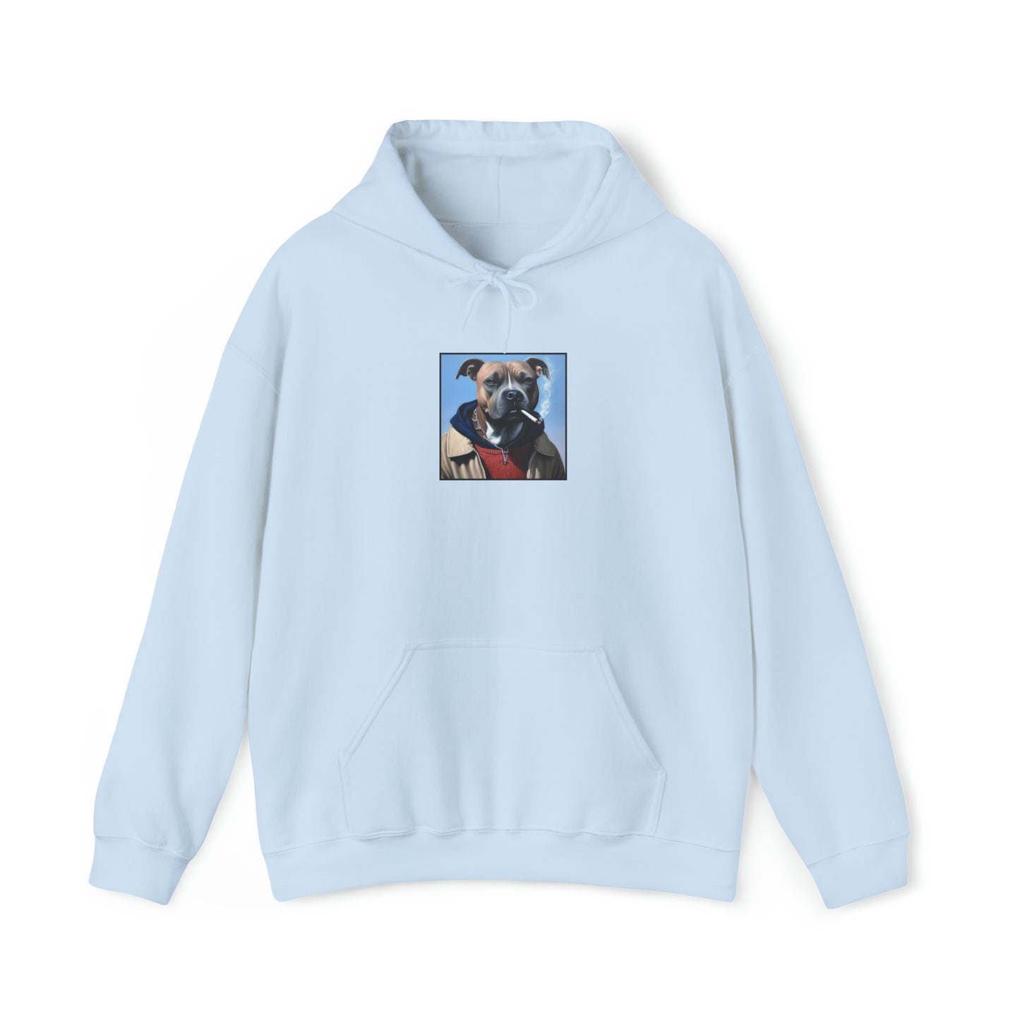 Smokin Staffie Hooded Sweatshirt