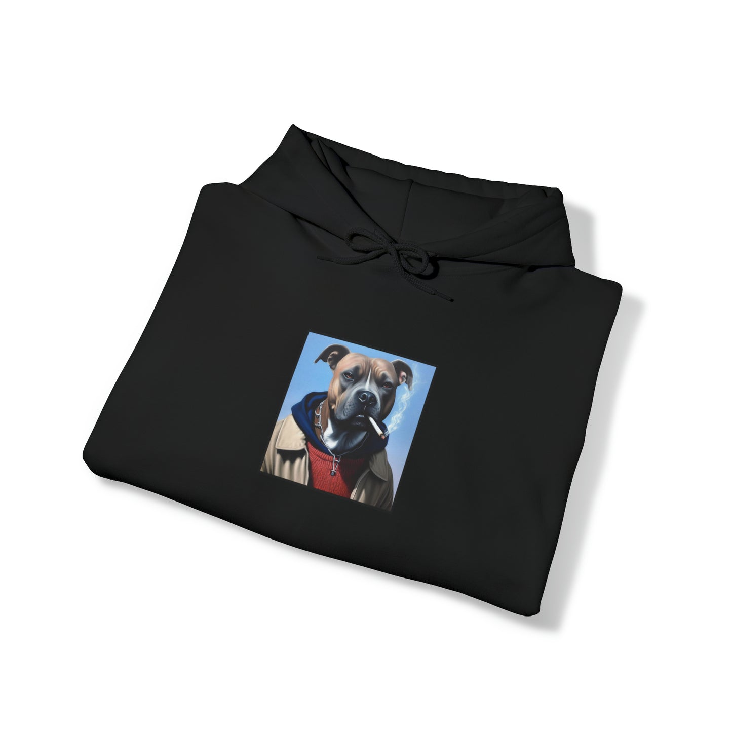 Smokin Staffie Hooded Sweatshirt