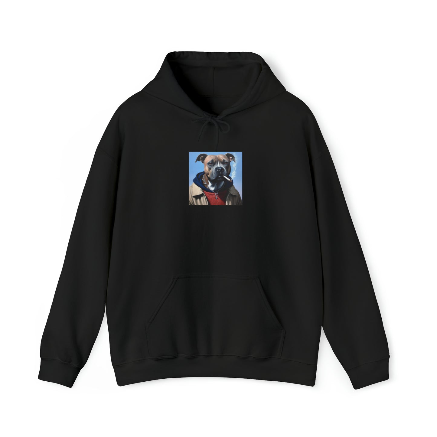 Smokin Staffie Hooded Sweatshirt