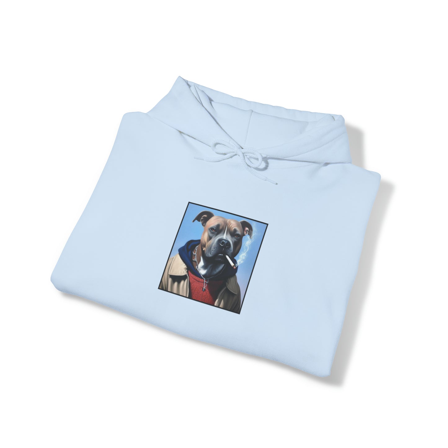 Smokin Staffie Hooded Sweatshirt