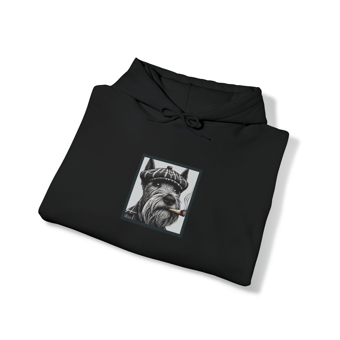 Smokin Scottish Terrier Heavy Blend™ Hooded Sweatshirt